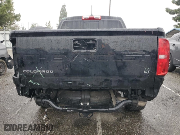2021 Chevrolet Colorado 2WD LT с VIN 1GCGSCEA5M1285161, выставлен на аукционе Copart как лот 51022485 с пробегом 76 266 миль миль и Списание • Salvage title. История ставок и продаж доступна на DreamBid. Изображение 6.