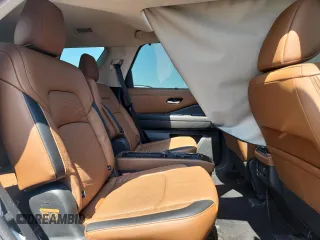 2023 Nissan Pathfinder Platinum z VIN 5N1DR3DK1PC223933, wystawiony jako Copart lot #59137525 z przebiegiem 21 193 mil mil oraz Szkoda całkowita • Salvage title. Historia ofert i sprzedaży dostępna na DreamBid. Obrazek 11.