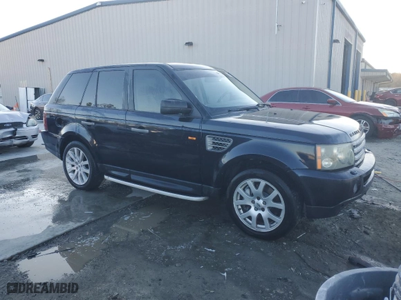 2007 Land Rover Range Rover Sport SC with VIN SALSH23447A106640, listed as a Copart auction lot 88635305 with 166,288 mi miles and Salvage Title. Bid and sale history available at carsss.com. Image 4.