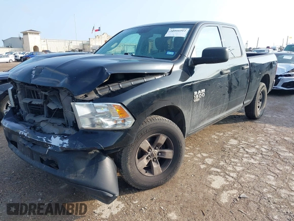 2019 Ram 1500 Tradesman with VIN 1C6RR6FG7KS613350, listed as a IAAI auction lot 42066912 with 115,660 mi miles and . Bid and sale history available at DreamBid. Image 2.