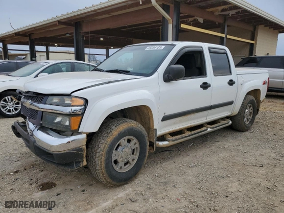 2007 Chevrolet Colorado LT w/1LT with VIN 1GCDT13EX78192173, listed as a Copart auction lot 41896185 with 150,073 mi miles and Salvage Title. Bid and sale history available at carsss.com. Image 1.