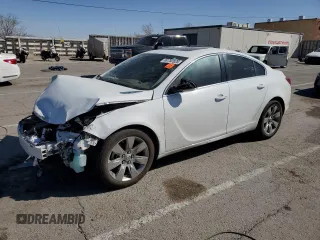2017 Buick Regal Premium II with VIN 2G4GR5GX3H9134096, listed as a Copart auction lot 50752825 with 63,676 mi miles and Salvage title. Bid and sale history available at DreamBid. Image 1.