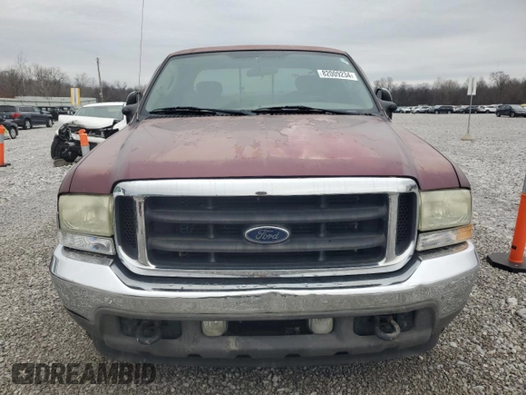 2004 Ford Super Duty F-250 XL with VIN 1FTNX20L14EB41045, listed as a Copart auction lot 82009234 with 226,464 mi miles and Salvage Title. Bid and sale history available at carsss.com. Image 5.