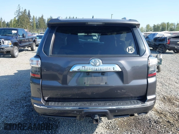 2015 Toyota 4Runner Limited with VIN JTEBU5JR3F5243722, listed as a IAAI auction lot 42111387 with 124,608 mi miles and . Bid and sale history available at carsss.com. Image 17.