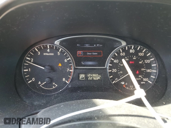 2015 Nissan Pathfinder Platinum with VIN 5N1AR2MM4FC723355, listed as a Copart auction lot 61109715 with 124,360 mi miles and Salvage title. Bid and sale history available at DreamBid. Image 9.