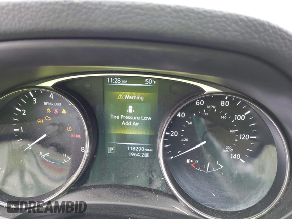 2016 Nissan Rogue SV with VIN KNMAT2MV7GP713086, listed as a IAAI auction lot 42021596 with 118,290 mi miles and . Bid and sale history available at carsss.com. Image 7.