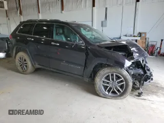2021 Jeep Grand Cherokee Limited with VIN 1C4RJFBG0MC553351, listed as a Copart auction lot 53958265 with 95,491 mi miles and Salvage title. Bid and sale history available at DreamBid. Image 4.