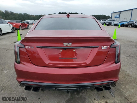 2024 Cadillac CT5-V Blackwing with VIN 1G6D35R62R0810338, listed as a Copart auction lot 83333194 with 5,789 mi miles and Salvage Title. Bid and sale history available at carsss.com. Image 6.