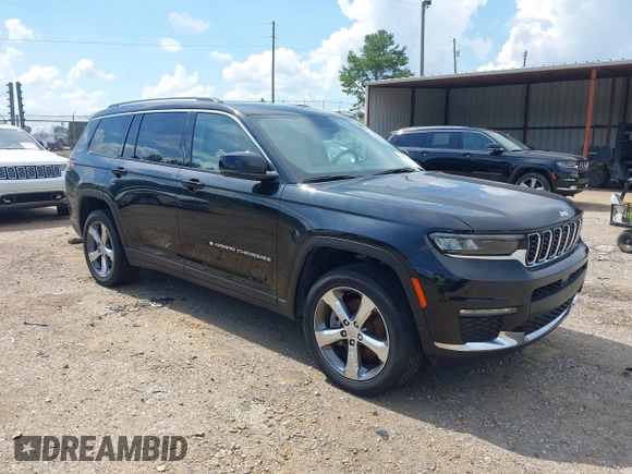 2022 Jeep Grand Cherokee Limited with VIN 1C4RJJBGXN8548231, listed as a IAAI auction lot 42572731 with 23,852 mi miles and . Bid and sale history available at DreamBid. Image 1.