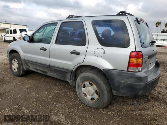 2005 Ford Escape XLS Value with VIN 1FMYU02Z25KA84137, listed as a Copart auction lot 43184705 with 151,605 mi miles and Salvage Title. Bid and sale history available at carsss.com. Image 2.