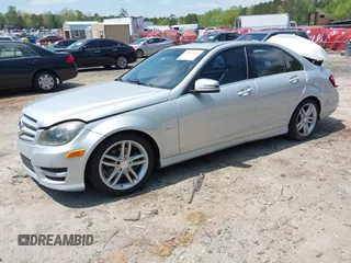 2012 Mercedes-Benz C 250 Sport with VIN WDDGF4HB8CR218946, listed as a IAAI auction lot 42012603 with 142,722 mi miles and . Bid and sale history available at DreamBid. Image 2.