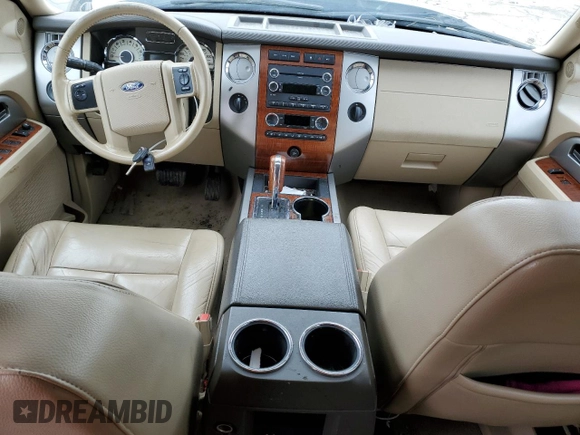 2009 Ford Expedition EL Eddie Bauer with VIN 1FMFK18579EB04247, listed as a Copart auction lot 48299595 with 157,687 mi miles and Clean Title. Bid and sale history available at carsss.com. Image 8.