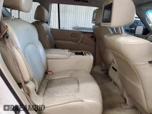2011 Infiniti QX56 7-passenger with VIN JN8AZ2NE7B9001420, listed as a Copart auction lot 54947085 with 277,429 mi miles and Clean Title. Bid and sale history available at carsss.com. Image 11.