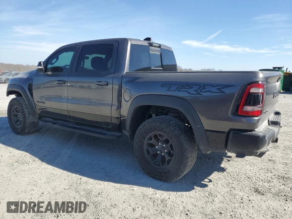 2021 Ram 1500 with VIN NCS107300, listed as a Copart auction lot 44147135 with 25,120 mi miles and Salvage title. Bid and sale history available at DreamBid. Image 2.