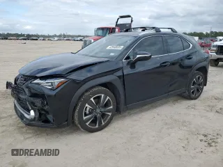 2022 Lexus UX with VIN JTHX3JBH9N2054938, listed as a Copart auction lot 43940695 with 27,002 mi miles and Salvage Title. Bid and sale history available at carsss.com. Image 1.