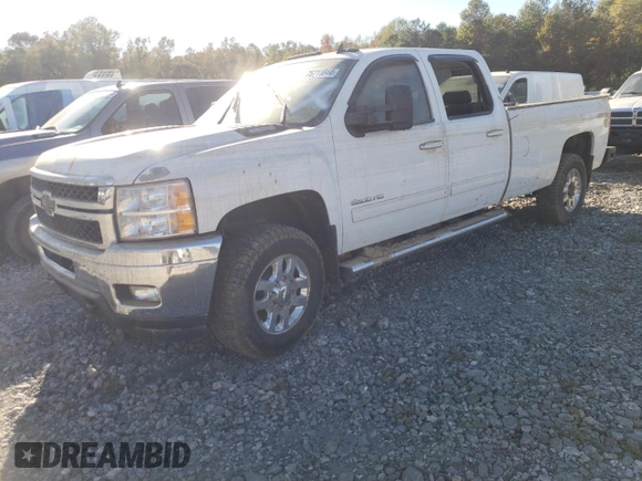 2011 Chevrolet Silverado 3500HD DRW LTZ with VIN 1GC4K1C81BF106296, listed as a Copart auction lot 75711844 with 0 mi miles and Salvage Title. Bid and sale history available at carsss.com. Image 1.