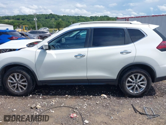2019 Nissan Rogue SV with VIN KNMAT2MT3KP527956, listed as a IAAI auction lot 42617872 with 119,450 mi miles and . Bid and sale history available at DreamBid. Image 14.