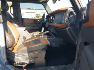 2024 Ford Bronco Outer Banks with VIN 1FMDE8BH8RLB07390, listed as a IAAI auction lot 41984960 with 4,528 mi miles and . Bid and sale history available at DreamBid. Image 5.