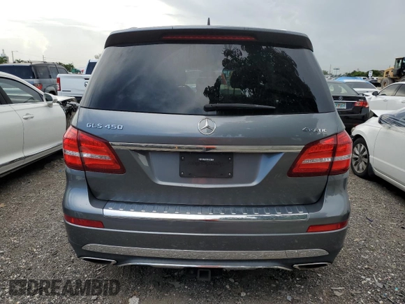 2017 Mercedes-Benz GLS with VIN 4JGDF6EE3HA900822, listed as a Copart auction lot 61080803 with 0 mi miles. Bid and sale history available at carsss.com. Image 6.