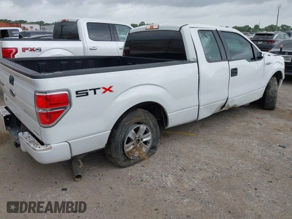 2013 Ford F-150 XL with VIN 1FTFX1CF7DKD41157, listed as a IAAI auction lot 42524583 with 254,367 mi miles and . Bid and sale history available at DreamBid. Image 4.