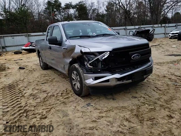 2020 Ford F-150 XL with VIN 1FTEX1CB0LKF52286, listed as a Copart auction lot 40610764 with 83,220 mi miles and Salvage Title. Bid and sale history available at DreamBid. Image 10.