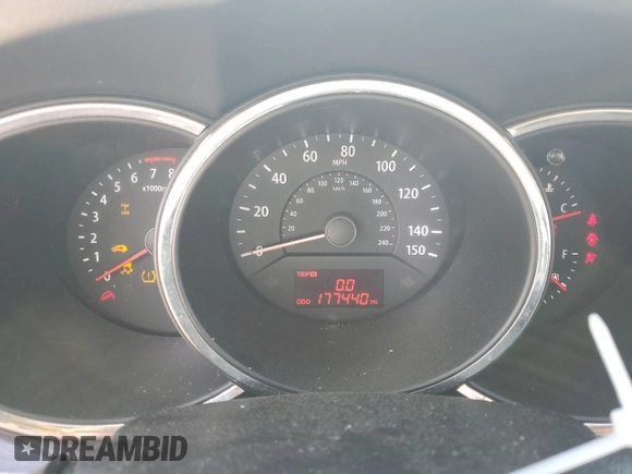2013 Kia Sorento EX с VIN 5XYKUDA22DG365462, выставлен на аукционе Copart как лот 56941515 с пробегом 177 440 миль миль и Списание • Salvage title. История ставок и продаж доступна на DreamBid. Изображение 9.