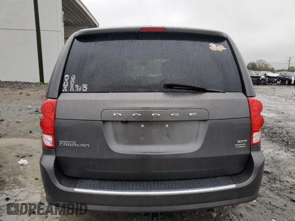 2019 Dodge Grand Caravan SXT with VIN 2C4RDGCG3KR679543, listed as a Copart auction lot 52520185 with 81,114 mi miles and Salvage Title. Bid and sale history available at DreamBid. Image 6.
