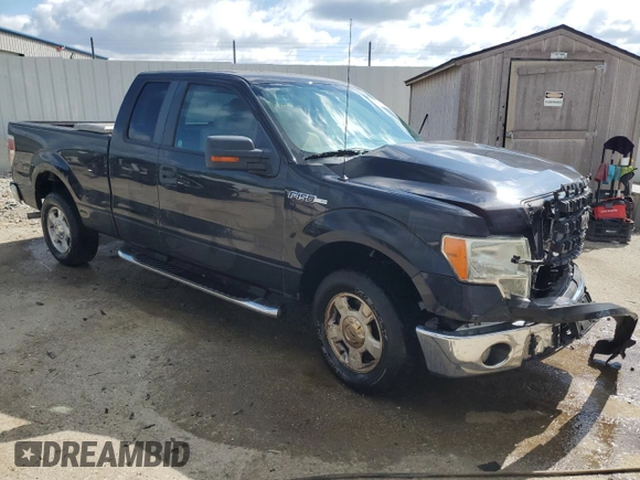 2010 Ford F-150 XL with VIN 1FTEX1C80AFA25472, listed as a Copart auction lot 57462045 with 130,692 mi miles and Salvage title. Bid and sale history available at DreamBid. Image 4.