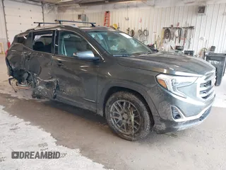 2020 GMC Terrain SLT z VIN 3GKALVEX9LL160887, wystawiony jako IAAI lot #42320027 z przebiegiem 63 044 mil mil oraz . Historia ofert i sprzedaży dostępna na DreamBid. Obrazek 1.