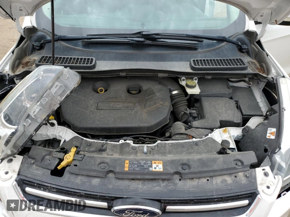 2013 Ford Escape Titanium with VIN 1FMCU0J90DUB90746, listed as a Copart auction lot 72767464 with 67,388 mi miles and Salvage Title. Bid and sale history available at carsss.com. Image 14.
