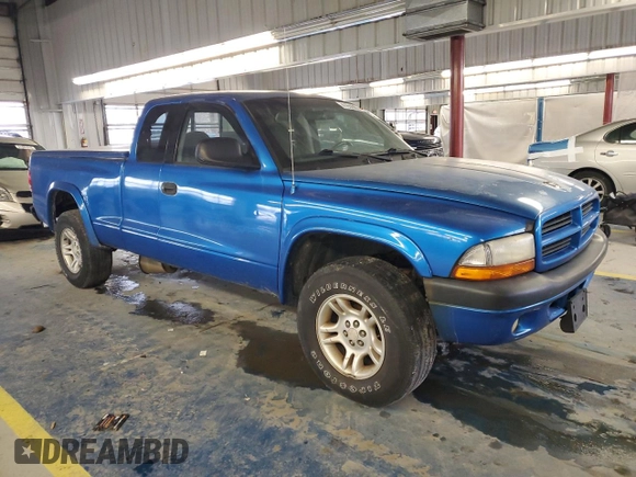 2001 Dodge Dakota Sport with VIN 1B7GG22N81S194880, listed as a Copart auction lot 41650085 with 181,303 mi miles and Clean Title. Bid and sale history available at carsss.com. Image 4.