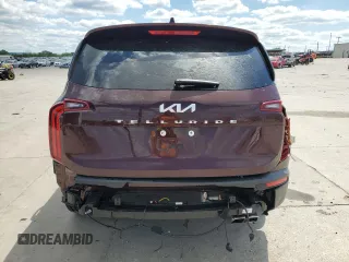 2022 Kia Telluride SX with VIN 5XYP54HC7NG276196, listed as a Copart auction lot 48282323 with 11,643 mi miles and Salvage title. Bid and sale history available at DreamBid. Image 6.