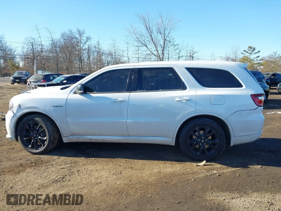 2020 Dodge Durango R/T with VIN 1C4SDJCT9LC125025, listed as a IAAI auction lot 41428783 with 62,589 mi miles and . Bid and sale history available at DreamBid. Image 14.