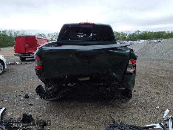 2024 Nissan Frontier SV with VIN 1N6ED1EK5RN660090, listed as a IAAI auction lot 42258836 with 7,358 mi miles and . Bid and sale history available at DreamBid. Image 17.