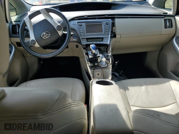 2014 Toyota Prius Four with VIN JTDKN3DU5E0358694, listed as a Copart auction lot 50814205 with Not Provided miles and Salvage Title. Bid and sale history available at DreamBid. Image 8.