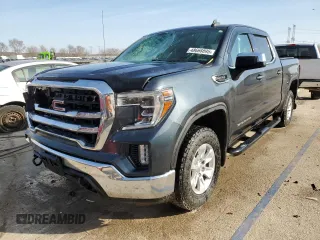 2019 GMC Sierra 1500 SLE z VIN 1GTU9BED5KZ321464, wystawiony jako Copart lot #48666895 z przebiegiem 70 652 mil mil oraz Szkoda całkowita • Salvage title. Historia ofert i sprzedaży dostępna na DreamBid. Obrazek 1.