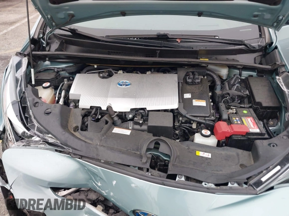 2017 Toyota Prius Two with VIN JTDKARFU7H3052594, listed as a IAAI auction lot 42035969 with 50,789 mi miles and . Bid and sale history available at DreamBid. Image 10.