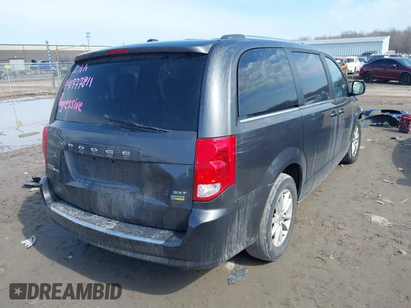 2019 Dodge Grand Caravan SXT with VIN 2C4RDGCG1KR514123, listed as a IAAI auction lot 41777811 with 119,087 mi miles and . Bid and sale history available at DreamBid. Image 4.