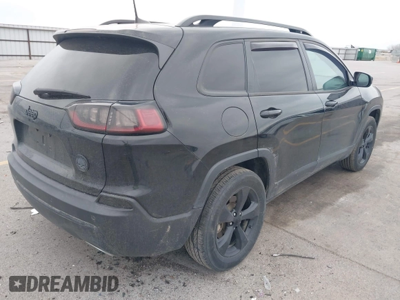 2019 Jeep Cherokee Latitude Plus with VIN 1C4PJMLX8KD484071, listed as a IAAI auction lot 42072674 with 96,701 mi miles and . Bid and sale history available at DreamBid. Image 4.