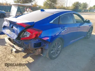 2020 Honda Civic EX-L with VIN 19XFC1F78LE009133, listed as a IAAI auction lot 41157539 with 106,588 mi miles and . Bid and sale history available at DreamBid. Image 4.