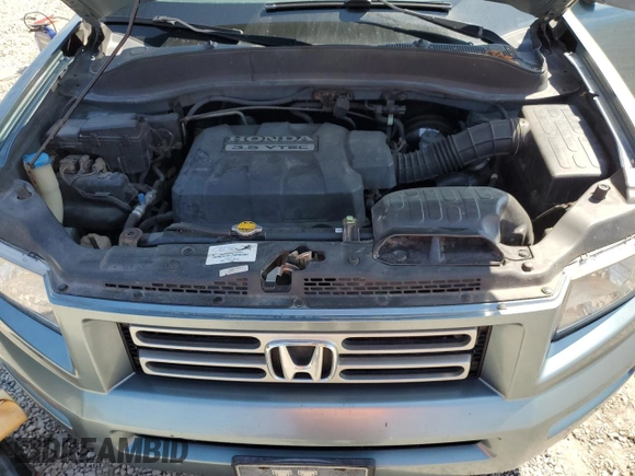 2006 Honda Ridgeline RTL with VIN 2HJYK16506H568870, listed as a Copart auction lot 53120495 with Not Provided miles and Salvage Title. Bid and sale history available at DreamBid. Image 11.