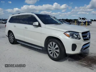 2018 Mercedes-Benz GLS with VIN 4JGDF6EE7JB076050, listed as a Copart auction lot 73390983 with 0 mi miles. Bid and sale history available at carsss.com. Image 4.