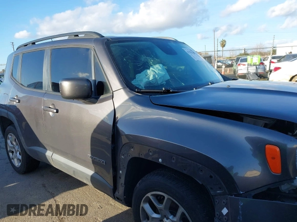 2017 Jeep Renegade Altitude with VIN ZACCJBBB4HPE93661, listed as a IAAI auction lot 41593284 with 92,667 mi miles and . Bid and sale history available at DreamBid. Image 13.