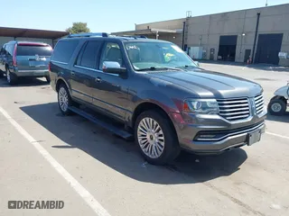 2016 Lincoln Navigator L Reserve with VIN 5LMJJ3LT4GEL02566, listed as a IAAI auction lot 41976185 with 169,014 mi miles. Bid and sale history available at carsss.com. Image 1.