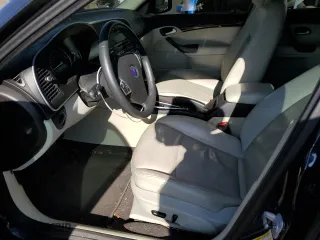 2010 Saab 9-3 with VIN YS3FA5CY1A1617899, listed as a Copart auction lot 76244034 with 120,150 mi miles and Salvage Title. Bid and sale history available at carsss.com. Image 7.