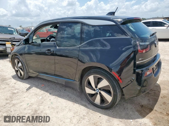 2018 BMW i3 with VIN WBY7Z4C57JVD95738, listed as a Copart auction lot 61080315 with Not provided miles and Salvage title. Bid and sale history available at DreamBid. Image 2.