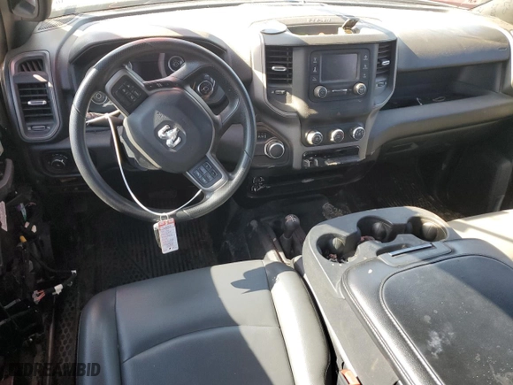 2022 Ram 2500 Tradesman with VIN 3C6UR5HJXNG191955, listed as a Copart auction lot 53498065 with 180,150 mi miles and Salvage Title. Bid and sale history available at carsss.com. Image 8.