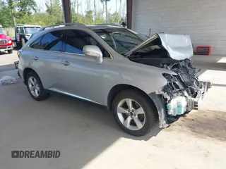 2010 Lexus RX 350 with VIN 2T2BK1BA0AC051547, listed as a IAAI auction lot 42570167 with Not provided miles and . Bid and sale history available at DreamBid. Image 1.