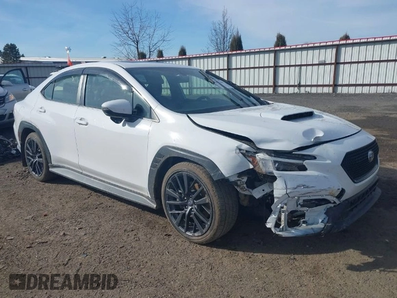 2022 Subaru WRX Limited with VIN JF1VBAL69N9006362, listed as a IAAI auction lot 41677663 with 20,471 mi miles. Bid and sale history available at carsss.com. Image 1.