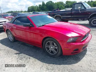 2013 Ford Mustang V6 with VIN 1ZVBP8EM6D5281421, listed as a IAAI auction lot 42387458 with 212,759 mi miles and . Bid and sale history available at DreamBid. Image 1.